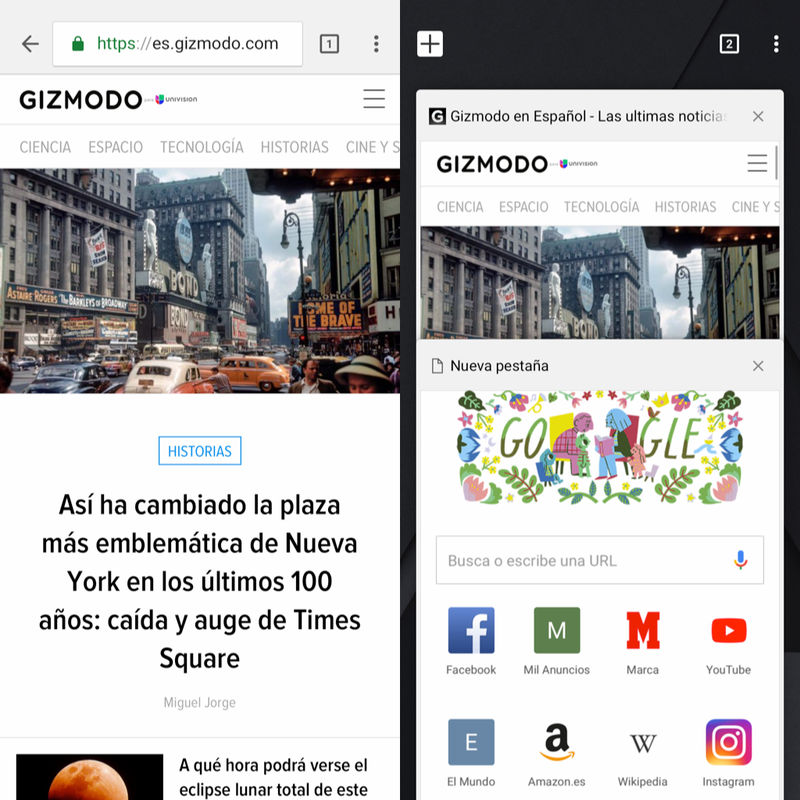 Illustration for article titled Cómo activar el nuevo diseño de Chrome en iPhone y por qué deberías hacerlo